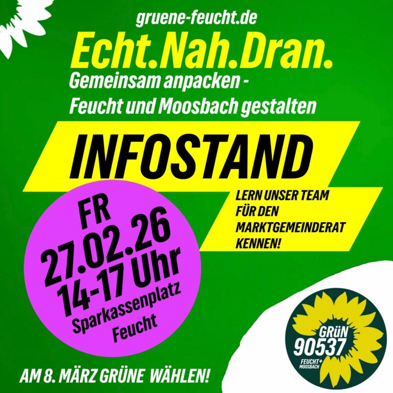 Infostand zur Kommunalwahl