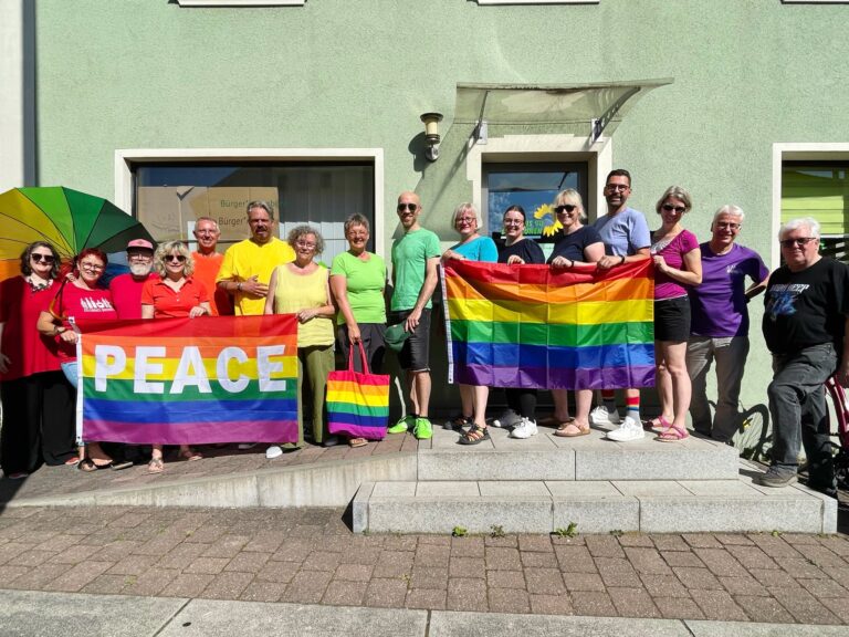 Solidarität mit der queeren Community 
