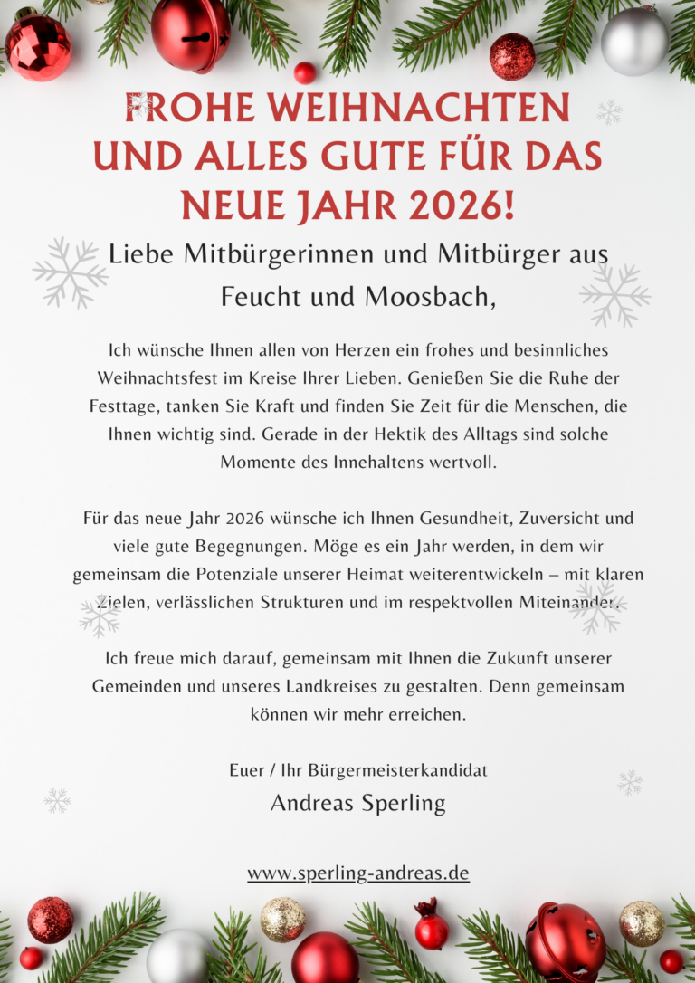 Frohe Weihnachten!